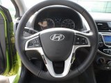 2012 Hyundai Accent SE 5 Door Steering Wheel
