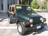 1999 Forest Green Pearlcoat Jeep Wrangler Sahara 4x4 #543172