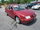 2000 Canyon Red Metallic Volkswagen Jetta GLS Sedan #57611153