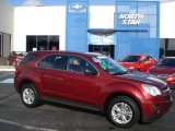 2010 Cardinal Red Metallic Chevrolet Equinox LS #57610306