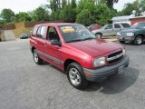 1999 Wildfire Red Chevrolet Tracker 4x4 #57611134