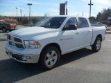2012 Bright White Dodge Ram 1500 Big Horn Crew Cab 4x4 #57610685
