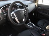 2012 Chrysler 200 Limited Sedan Black Interior