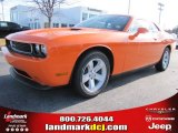 2012 Header Orange Dodge Challenger SXT #57610261