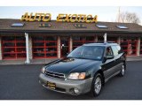 Timberline Green Subaru Outback in 2002