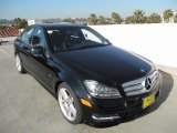 2012 Black Mercedes-Benz C 250 Sport #57610218