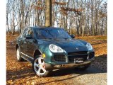 2004 Dark Teal Metallic Porsche Cayenne Turbo #57610627