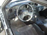 1986 Ford Thunderbird Turbo Coupe Gray Interior