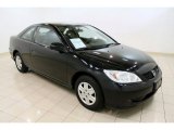 2004 Nighthawk Black Pearl Honda Civic Value Package Coupe #57610600