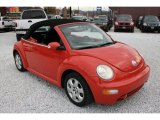 2003 Sundown Orange Volkswagen New Beetle GLS 1.8T Convertible #57611040