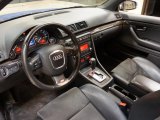2007 Audi S4 4.2 quattro Sedan Ebony Interior