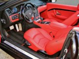 2012 Maserati GranTurismo Convertible GranCabrio Sport Rosso Corallo Interior