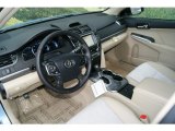 2012 Toyota Camry Hybrid XLE Ivory Interior