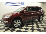 2011 Red Jewel Metallic Chevrolet Traverse LTZ AWD #57610943