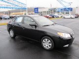 2007 Black Pearl Hyundai Elantra GLS Sedan #57609998