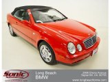 1999 Magma Red Mercedes-Benz CLK 320 Convertible #57610389