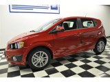 2012 Crystal Red Tintcoat Chevrolet Sonic LT Hatch #57610894