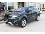 Galway Green Metallic Land Rover Range Rover Evoque in 2012