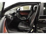 2012 Chevrolet Volt Hatchback Jet Black/Spice Red/Dark Accents Interior