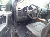 2012 Nissan Titan SL Crew Cab 4x4 Charcoal Interior