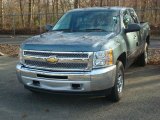 2012 Blue Granite Metallic Chevrolet Silverado 1500 LS Crew Cab 4x4 #57695431