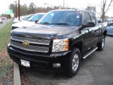 2012 Black Chevrolet Silverado 1500 LTZ Extended Cab #57695420