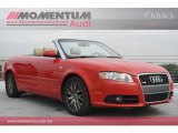 2009 Brilliant Red Audi A4 2.0T Cabriolet #57696482