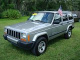 2001 Silverstone Metallic Jeep Cherokee Sport #545868