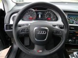 2011 Audi S6 5.2 FSI quattro Sedan Steering Wheel