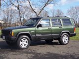 1997 Emerald Green Pearlcoat Jeep Cherokee Sport 4x4 #57695952