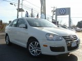 2007 Campanella White Volkswagen Jetta Wolfsburg Edition Sedan #57696404