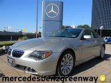 2005 Mineral Silver Metallic BMW 6 Series 645i Coupe #57695301