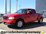 2003 Bright Red Ford F150 XLT Sport SuperCab #57695299
