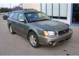 Seamist Green Pearl Subaru Outback in 2004