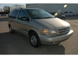 2000 Desert Sand Mica Toyota Sienna XLE #57696322