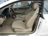 2012 Mercedes-Benz E 550 Coupe Almond/Black Interior