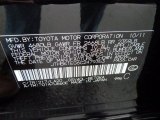 2012 ES Color Code for Stargazer Black - Color Code: 217