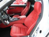 2012 Mercedes-Benz SLS AMG designo Classic Red Interior