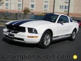 2006 Performance White Ford Mustang V6 Premium Coupe #57695124