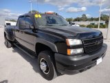 2006 Chevrolet Silverado 3500 LT Crew Cab 4x4 Dually Front 3/4 View