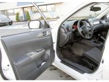 2008 Subaru Impreza WRX Wagon Carbon Black Interior