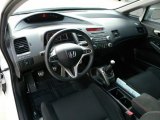 2011 Honda Civic Si Sedan Black Interior