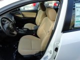 2012 Mazda MAZDA3 i Touring 5 Door Dune Beige Interior