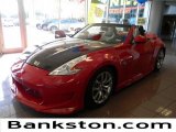 2010 Solid Red Nissan 370Z Touring Roadster #57695010