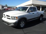 2012 Bright White Dodge Ram 1500 SLT Quad Cab 4x4 #57696167