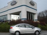 2012 Ingot Silver Metallic Ford Fiesta SE Sedan #57695579