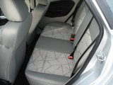 2012 Ford Fiesta SE Sedan Light Stone/Charcoal Black Interior