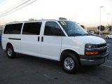 2007 Summit White Chevrolet Express LS 3500 Extended Passenger Van #57695565