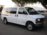 2002 Summit White Chevrolet Express 1500 Passenger Van #57695564