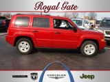 2009 Inferno Red Crystal Pearl Jeep Patriot Sport 4x4 #57695552